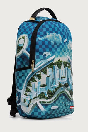 Sprayground - Sırt Çantası SHARK ISLAND Mavi 910B8884NSZ