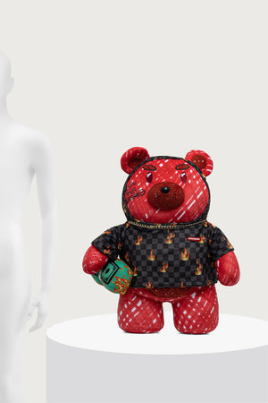 Sprayground - Sırt Çantası DIABLO MONEYBEAR Kırmızı 910B8696NSZ