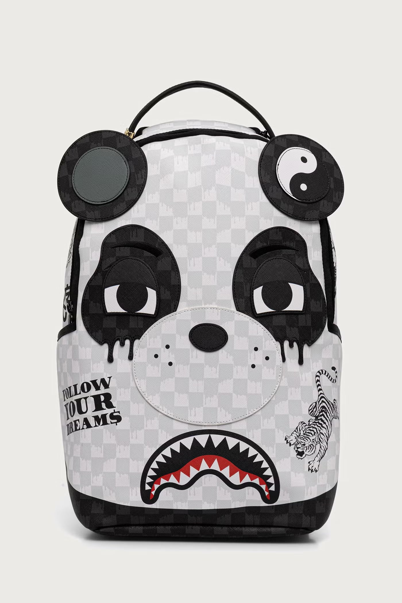 Sprayground - Sırt Çantası PANDA FACE Beyaz 910B8468NSZ