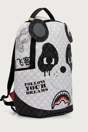Sprayground - Sırt Çantası PANDA FACE Beyaz 910B8468NSZ