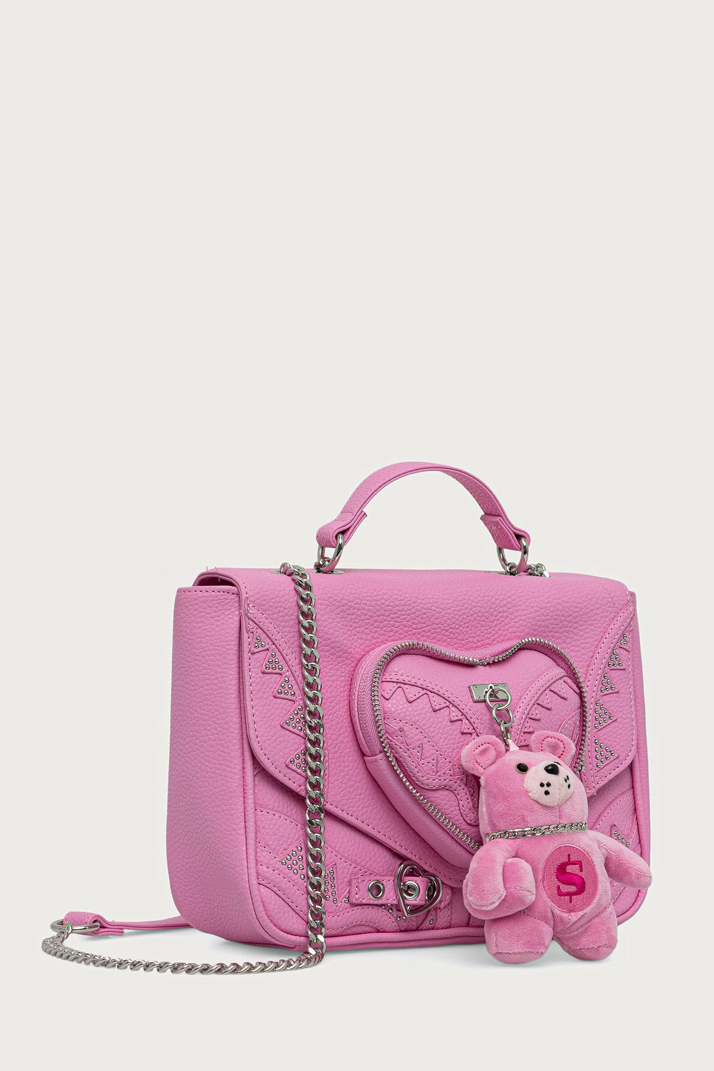 Sprayground - Damen-Crossbody-Tasche aus Kunstleder BABY BEAR BADDIE Pink 910B9571NSZ