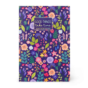 Legami - B5 Lined Defter ile Illustrated Hard Kılıf - Çiçekler