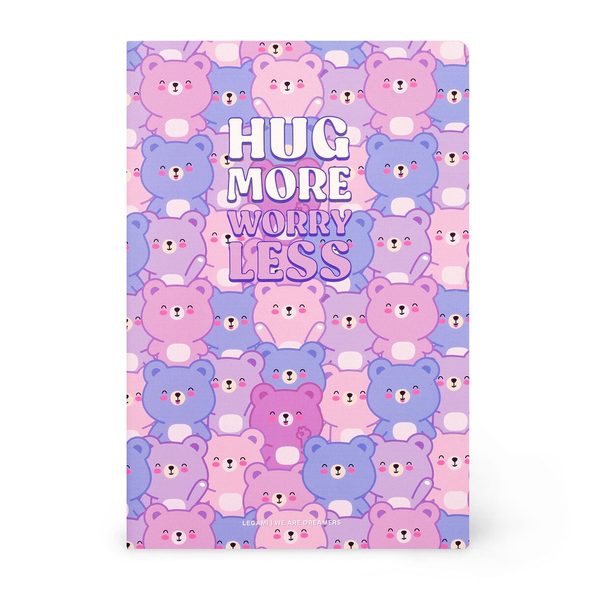 Legami - B5 Lined Defter ile Illustrated Hard Kılıf - Ayıcık