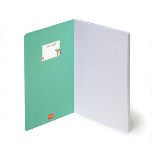 Legami - B5 Lined Defter ile Illustrated Hard Kılıf - Hedgehog