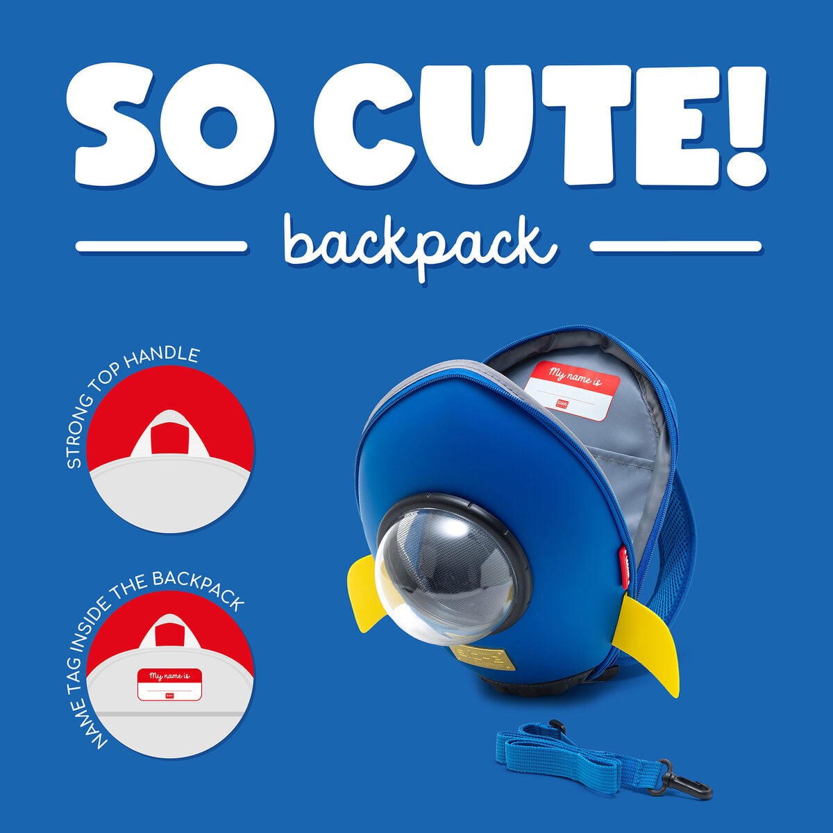 Legami - Uzay Children’s Rucksack - Sehr niedlich!