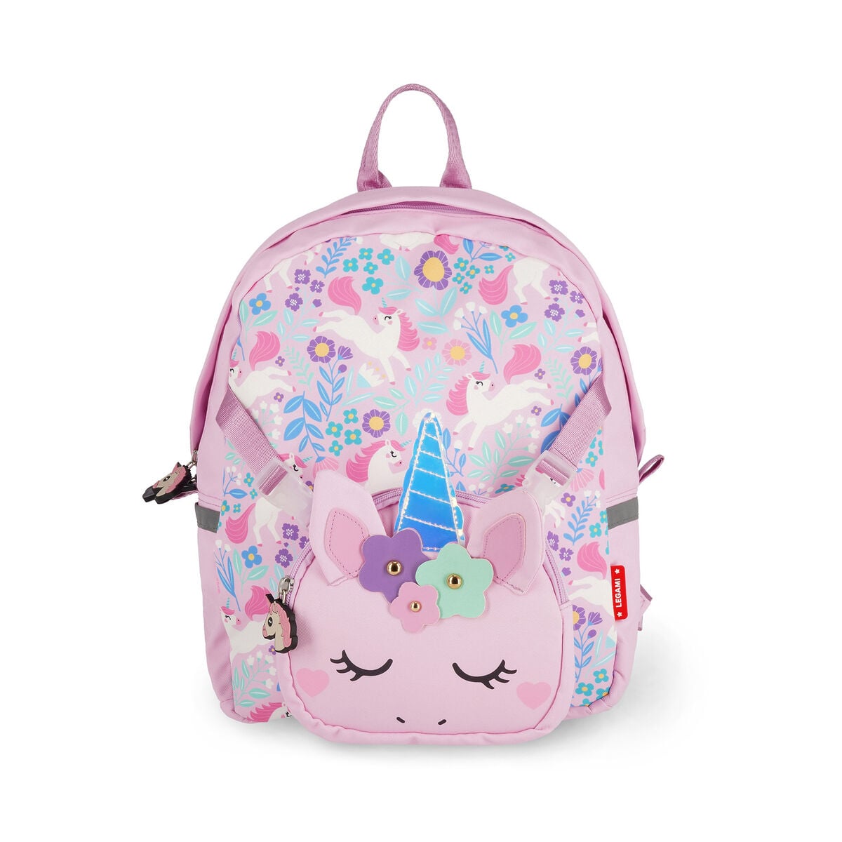 Legami - 2-in-1 Einhorn-Rucksack mit Removable Front Pocket - Sehr süß!