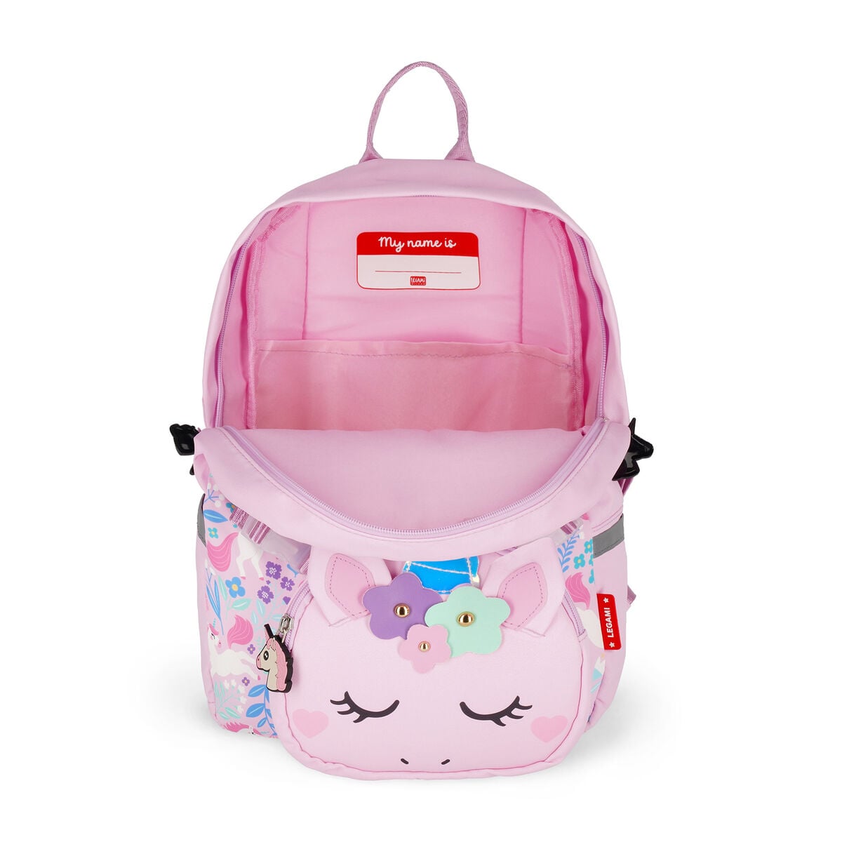 Legami - 2-in-1 Einhorn-Rucksack mit Removable Front Pocket - Sehr süß!