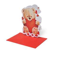 Legami - Tebrik Cards - Orsetto Romantico