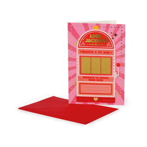 Legami - Üzerini Kazıyarak Açılan Tebrik Kartı - Aşk Piyangosu