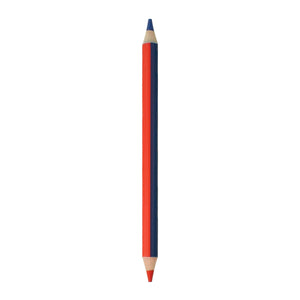 Legami - Red ve Blue 2-Colour Kalem - Jumbo