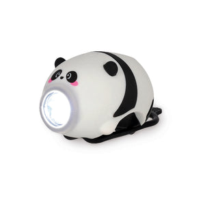 Legami - Rechargeable Front Bicycle Light ile Zil - Panda - Front Bicycle Light ile Zil