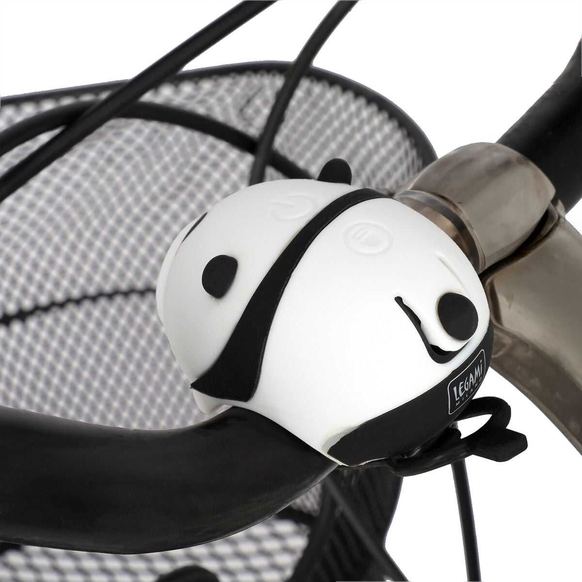 Legami - Rechargeable Front Bicycle Light ile Zil - Panda - Front Bicycle Light ile Zil
