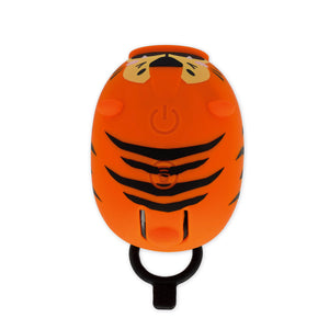 Legami - Rechargeable Front Bicycle Light mit Klingel - Tiger - Front Bicycle Light mit Klingel