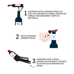 Legami - Wine Lover Şişe Opener