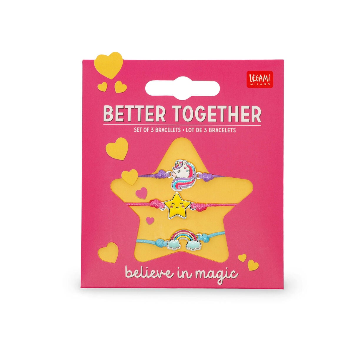 Legami - 3'lü Seti Bracelets - Tek Boynuzlu At