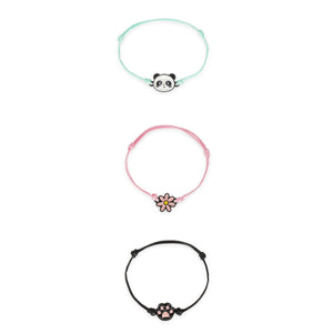Legami - 3'lü Seti Bracelets - Panda