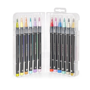 Legami - Set mit 12 Brush-Markern in Pastellfarben - Brush Marker