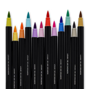 Legami - Set mit 12 Brush-Markern in Pastellfarben - Brush Marker