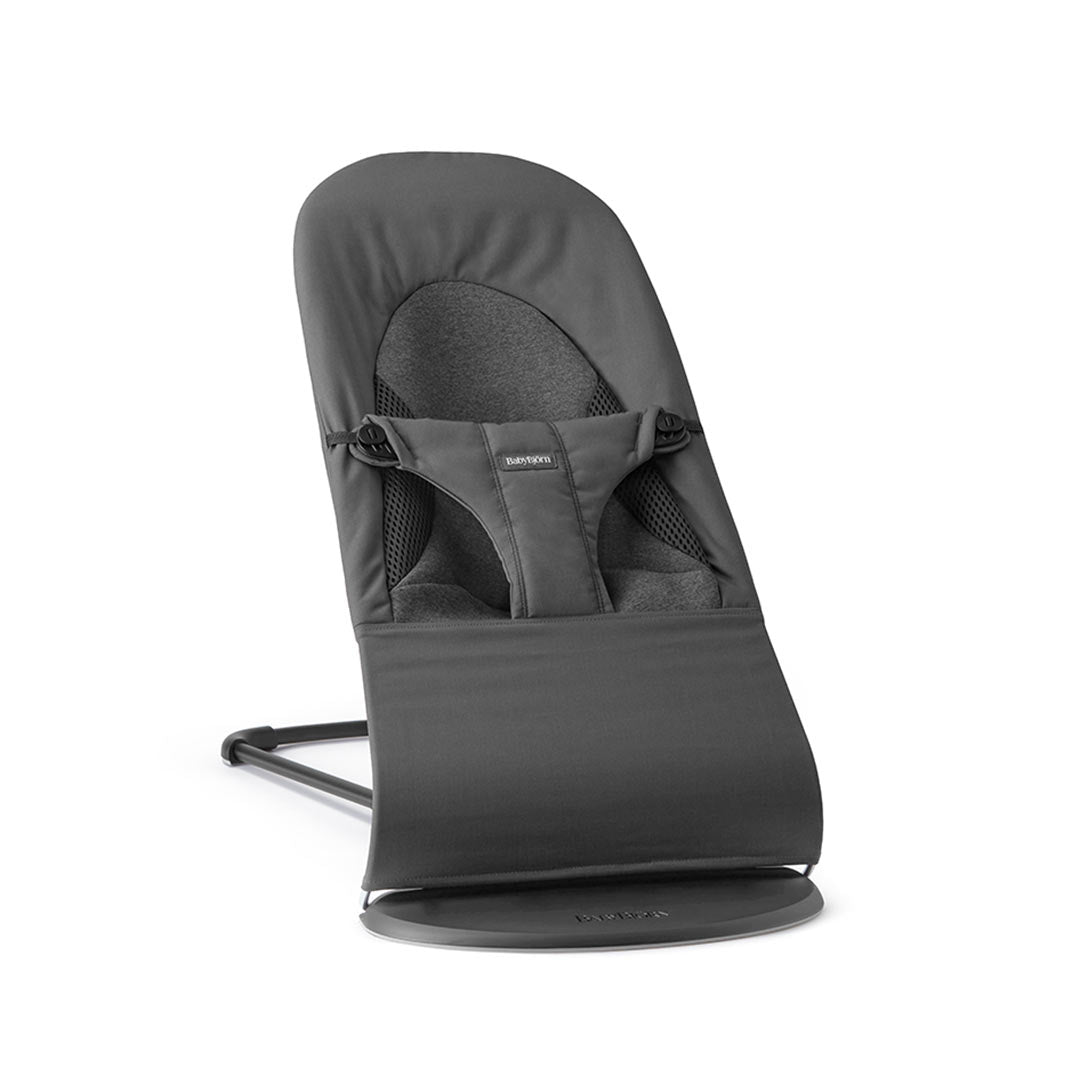 BabyBjörn Balance Soft Tri Fabric - Grey-Baby Bouncers-No Bouncer Toy- | Natural Baby Shower