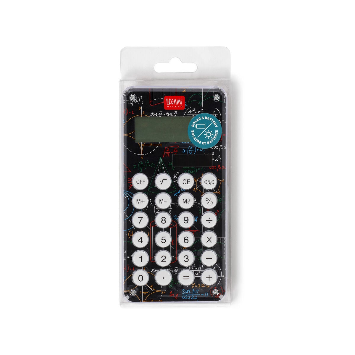 Legami - Misunderstood Genius Calculator mit Labyrinth on Back - Calcoolator