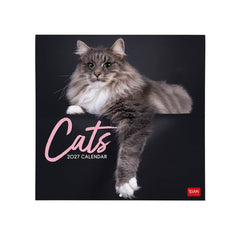 Legami - Cats 2027 Wall Takvim - 30 x 29 cm