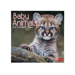 Legami - Baby Animals 2027 Wall Takvim - 30 x 29 cm