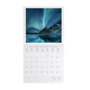 Legami - Planet Earth 2027 Wall Takvim - 30 x 29 cm