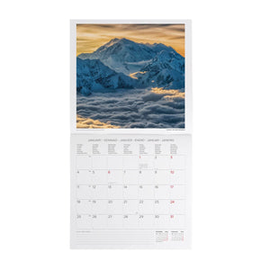 Legami - Mountains 2027 Wall Takvim - 30 x 29 cm