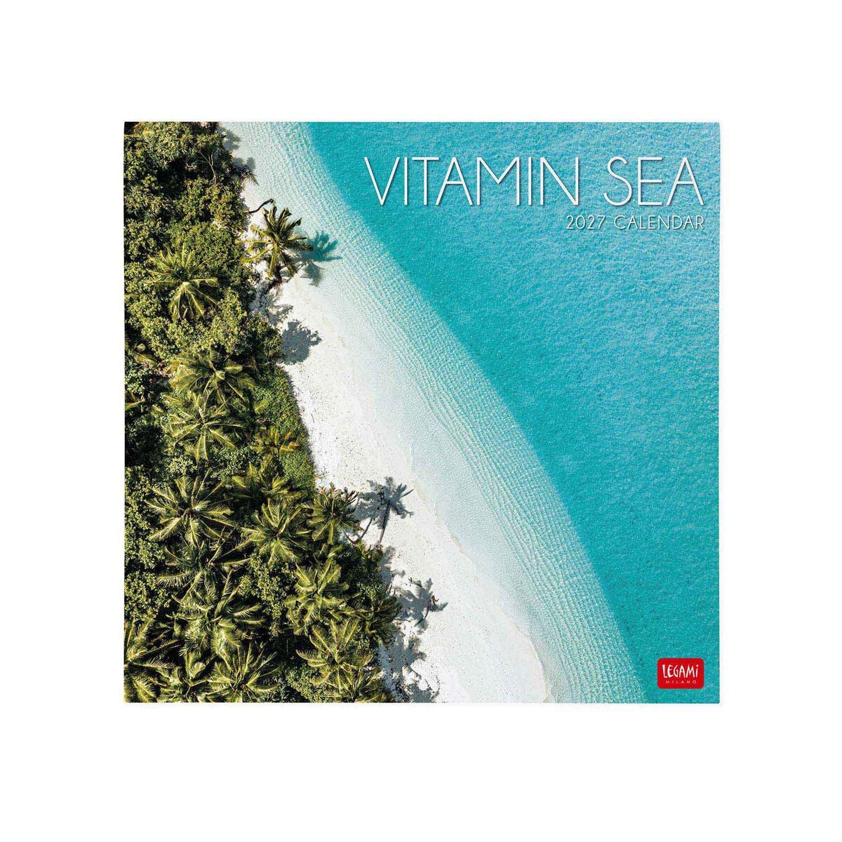 Legami - Vitamin Sea 2027 Wall Takvim - 30 x 29 cm