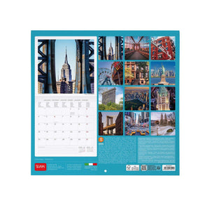 Legami - New York 2027 Wall Takvim - 30 x 29 cm