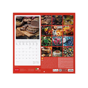Legami - Kitchen 2027 Wall Takvim - 30 x 29 cm