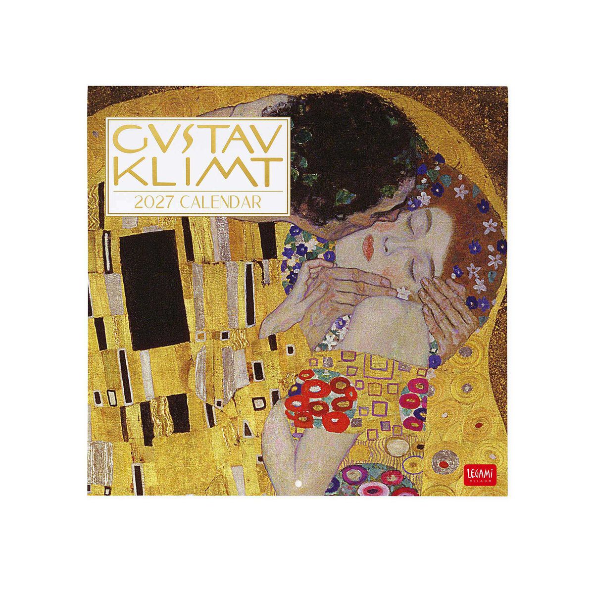 Legami - Gustav Klimt 2027 Wall Takvim - 30 x 29 cm