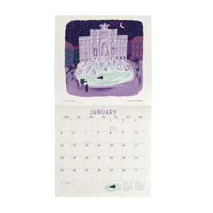 Legami - Rome 2027 Wall Takvim - 30 x 29 cm