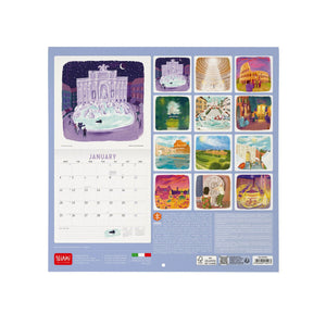 Legami - Rome 2027 Wall Takvim - 30 x 29 cm