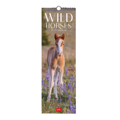 Legami - Wild Horses 2027 Wall Takvim - 16 x 49 cm