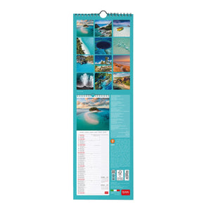 Legami - Vitamin Sea 2027 Wall Takvim - 16 x 49 cm