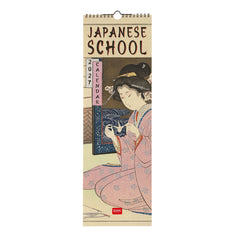 Legami - Japanese School 2027 Wall Takvim - 16 x 49 cm