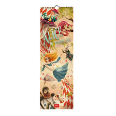 Legami - Alice in Wonderland 2027 Wall Takvim - 16 x 49 cm