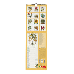 Legami - Herbarium 2027 Wall Takvim - 16 x 49 cm