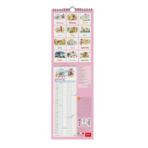 Legami - Süper Mum 2027 Wall Takvim - 16 x 49 cm