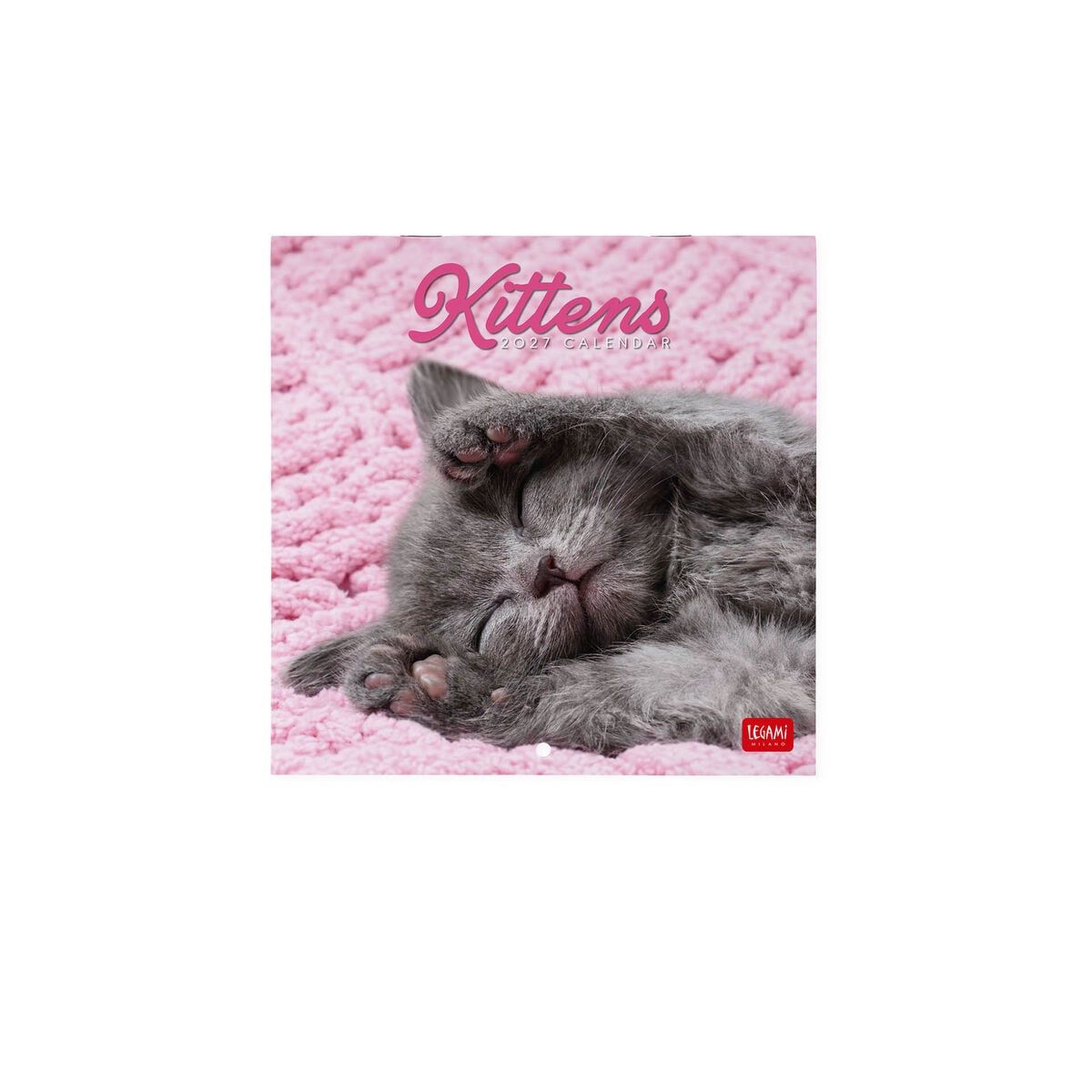Legami - Kittens 2027 Wall Takvim - 18 x 18 cm