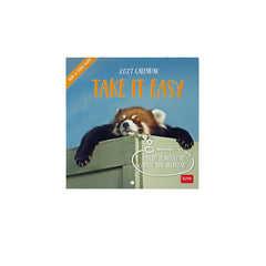 Legami - Take It Easy 2027 Wall Takvim - 18 x 18 cm