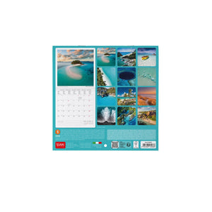 Legami - Vitamin Sea 2027 Wall Takvim - 18 x 18 cm