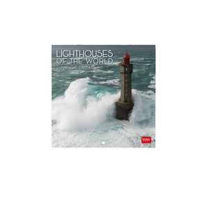 Legami - Lighthouses World 2027 Wall Takvim - 18 x 18 cm