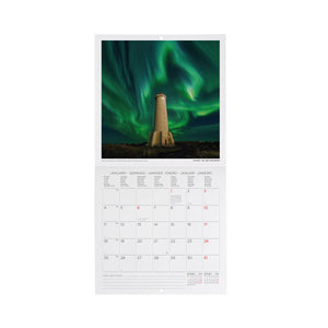 Legami - Lighthouses World 2027 Wall Takvim - 18 x 18 cm