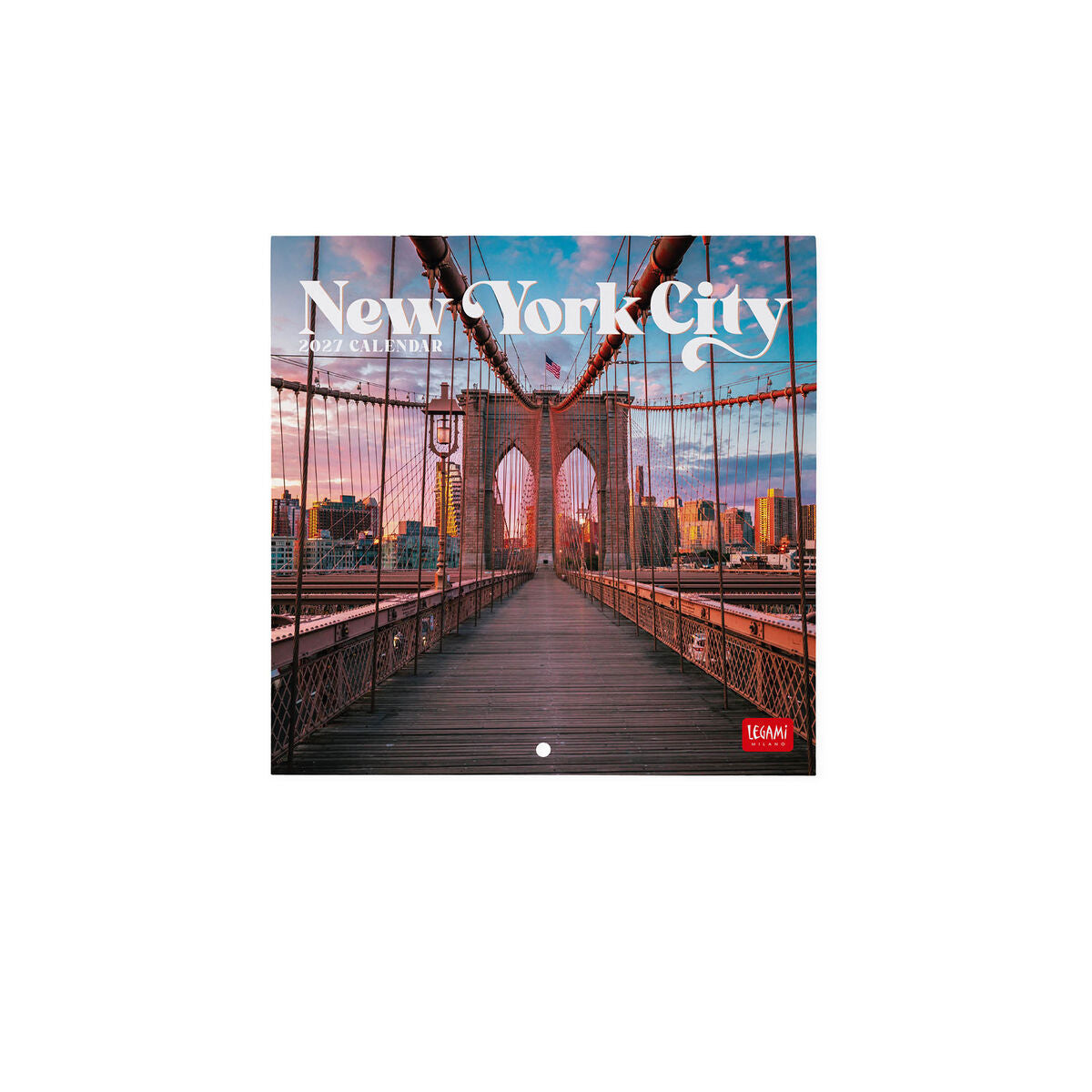 Legami - New York 2027 Wall Takvim - 18 x 18 cm