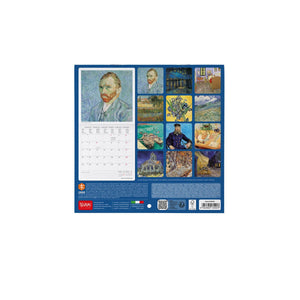 Legami - Vincent Van Gogh 2027 Wall Takvim - 18 x 18 cm