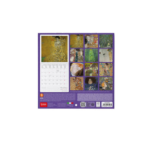Legami - Gustav Klimt 2027 Wall Takvim - 18 x 18 cm
