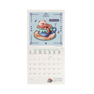 Legami - Cutie Foodie 2027 Wall Takvim - 18 x 18 cm