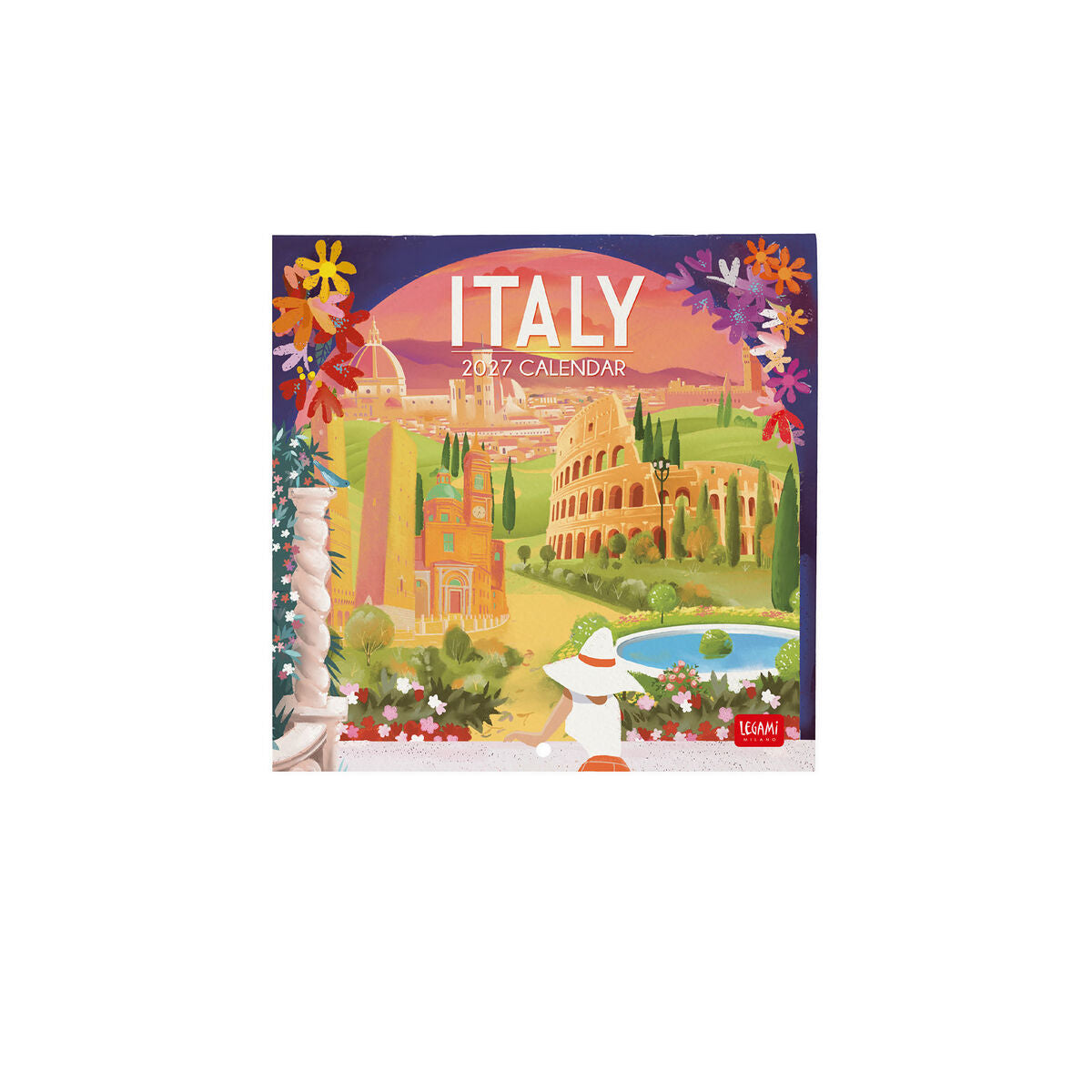 Legami - Italy 2027 Wall Takvim - 18 x 18 cm